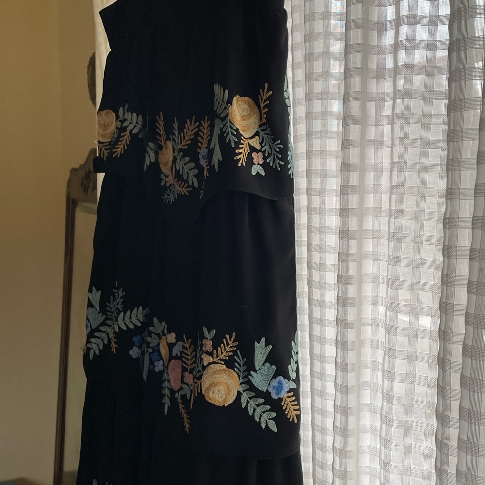VILSHENKO Maxi sleeveless layered dress - Picture 3 of 8